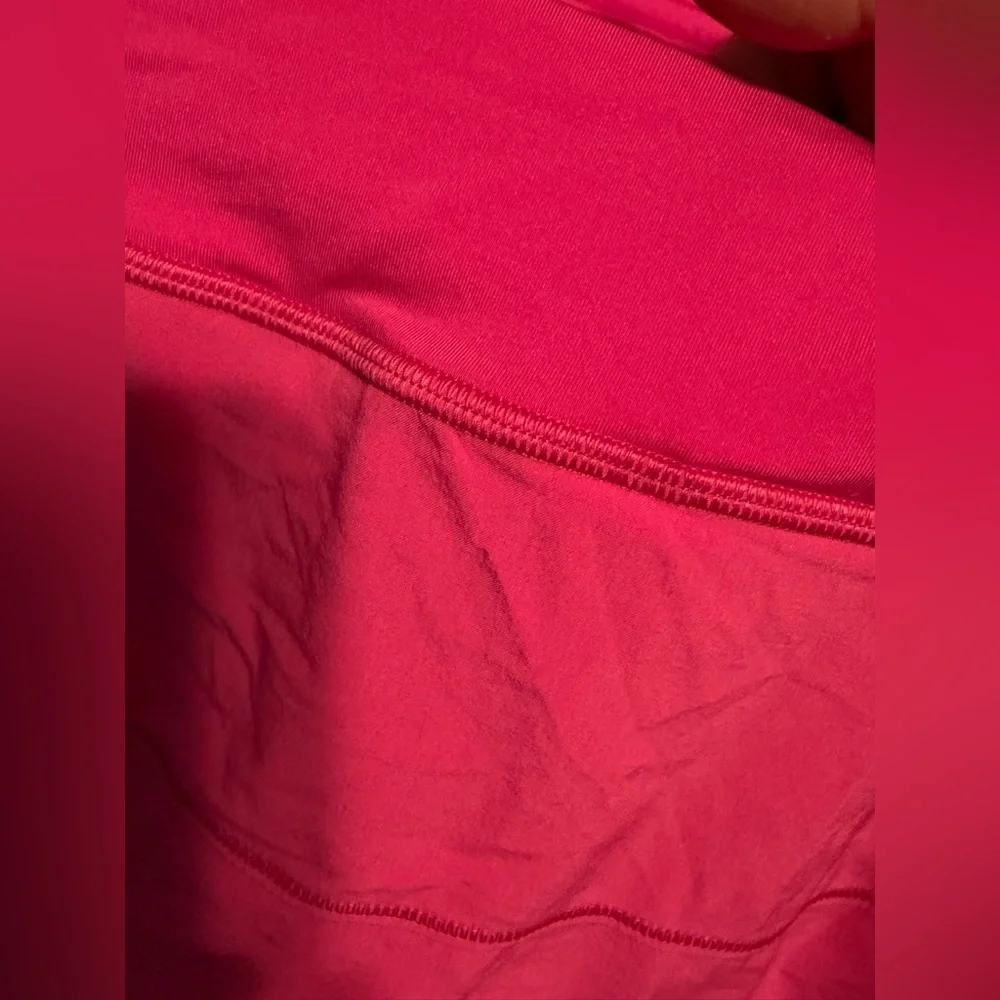 EUC size 14 Lululemon Vibrant Pink Mini Skirt with shorts skirt - Picture 3 of 6